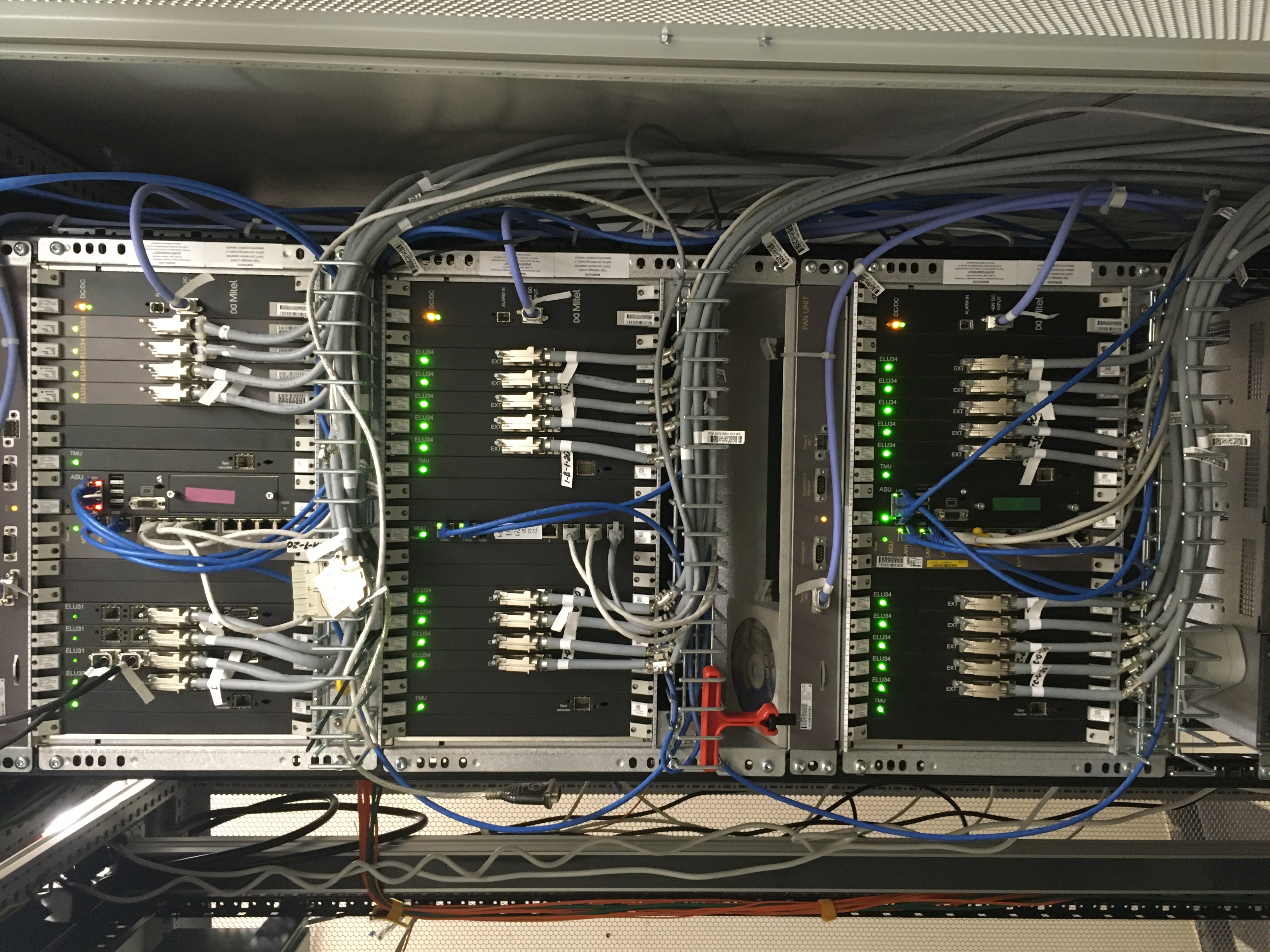 АТС Ericsson, Aastra, Mitel